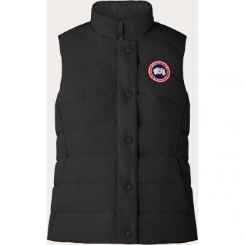 Gilet piumino Canada Goose Freestyle donna nero taglia L