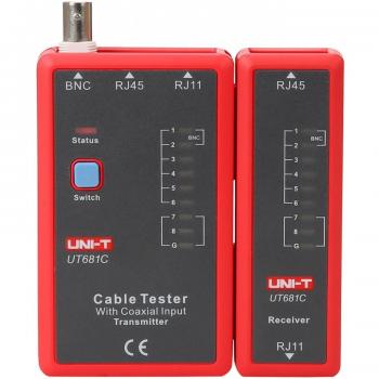 Testador de Cabos Coaxial UT681C