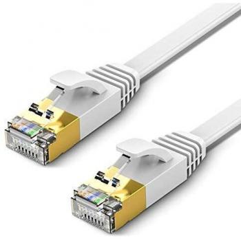 TBMax Câble Ethernet Plat Cat 7 15 m – Compatible Switch, Xbox, PS4