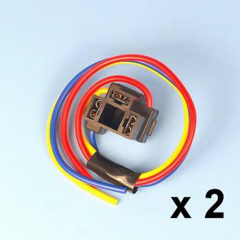 Adaptador 2pc H4 HB472 para lámpara de niebla