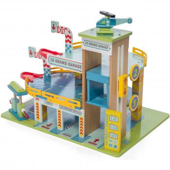 Le Toy Van 3 Storey Car Garage Set