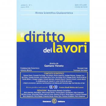 Diritto lavori 1/2016: Vol. 1