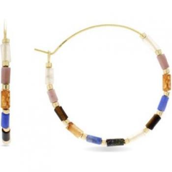 Shau Tourmaline – Boucles d’oreilles Multi‑Taille