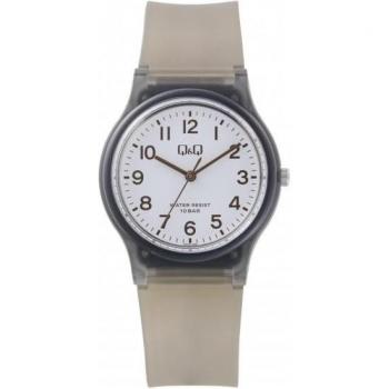 Citizen Q&Q Black Urethane Belt Watch