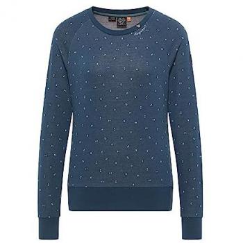 Ragwear modischer Damenpullover Johanka Triangles in Blau