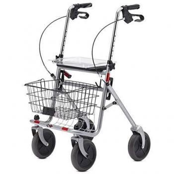 Bischoff & Bischoff Senio Rollator silberfarben
