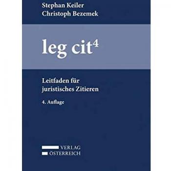 leg cit 4: Leitfaden für juristisches Zitieren