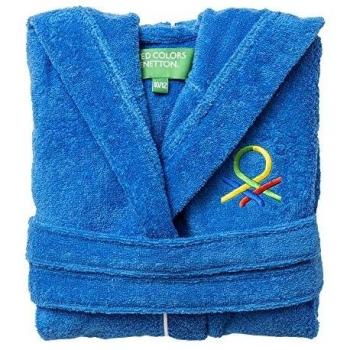 Bambino Benetton Accappatoio Blu 7-14 anni 380gsm