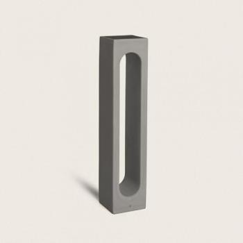 Efectoled Lanternetta LED 6W Cement Sylexa 70 cm Grigio Pietra