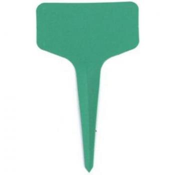 Étiquettes pour plantes en plastique gris, type T, 50 pièces, S55