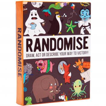 Randomise The Hilarious Pocketsize Party Family Game Acting Drawing Describing