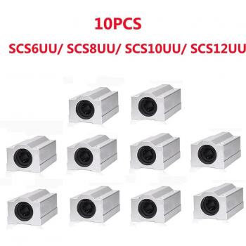 10PCS CNC Linear Ball Bearing Slide Block SCS12UU
