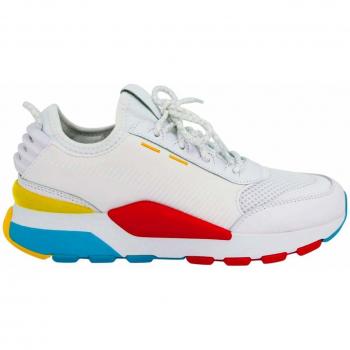 Herren-Sneaker Puma RS‑0 Play – Weiß mit Hawaiian Ocean Dandelion, Größe 44,5
