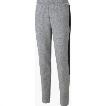 Pantaloni Puma Evostripe grigio chiaro e nero