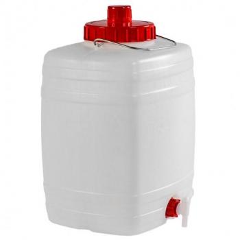 Fustino per Liquidi Demetra 20 Litri con Rubinetto e Sfiato