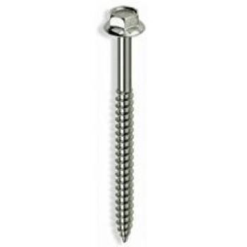 Tornillo de Construcción KoverVit 6,5 mm × 150 mm Cromado Mustad CF‑PZ 100