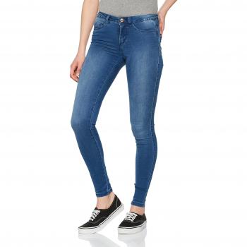 Vaqueros Skinny ONLY Onlroyal Reg Sk, Mujer, Azul (Denim Medio)