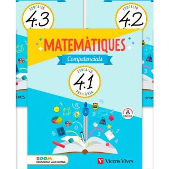 MATEMATIQUES COMPETENCIALS 4 VAL TRIM (ZOOM) (Tapa blanda).