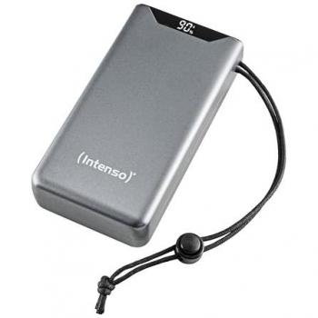 Intenso Powerbank F20000 PD 3.0 20000 mAh 1x USB Typ A und C OUT grau Powerbank
