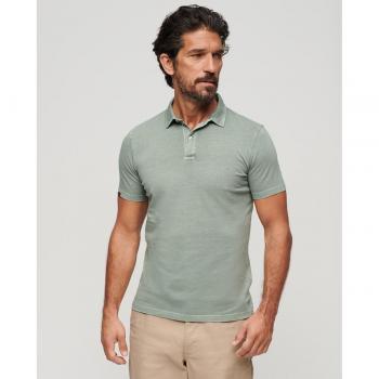 Superdry Herren Polo Jersey – Grün, XL