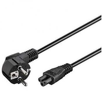 Goobay Mickymaus-Netzkabel, 3 m, Schwarz