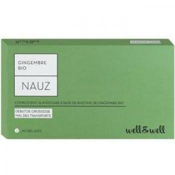 Well&Well Nauz Gingembre Bio 40 Gélules