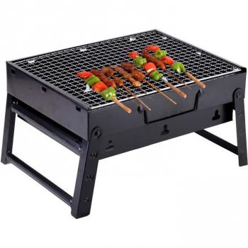 Parrilla de acero inoxidable para senderismo 35x27x20cm