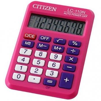 Calculadora portátil Citizen LC-110 rosa