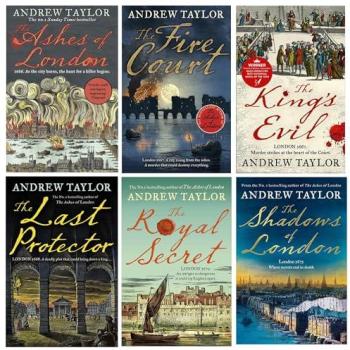 HARPERCOLLINS James Marwood & Cat Lovett Series 6 Books Collection Set (The Ashes of London, The Fire Court, The Kings Evil, The Last Protector, The Royal Secret &