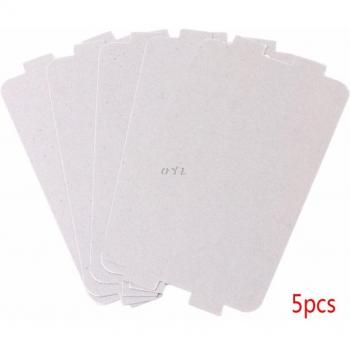5Pcs Mica Microwave Oven Replacement Plate 107x64mm