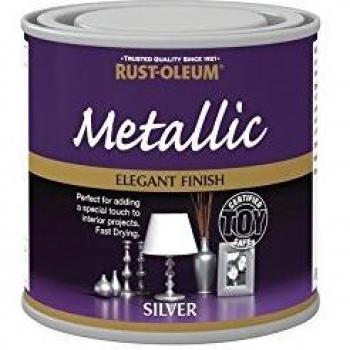 Rust-Oleum 250ml Silver Metallic Paint