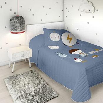 Cama Colcha Buiti Reversible Mago – 100 % Algodón y Doble Uso