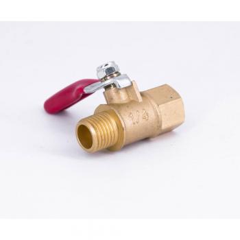 Grifo de latón 1/4 NPT para jardín