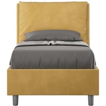 Cama de Muebles Antea 90x190 sin Somier, Color Ocre