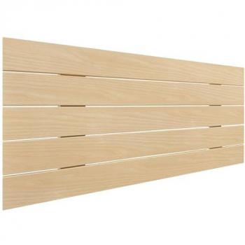 Cabecero de Madera reciclada DM Estilo Palet Horizontal con Herrajes Incluidos