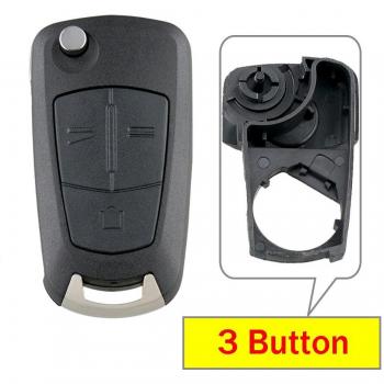 QWMEND Key Fob Cover for Vauxhall Opel Astra H Vectra 2004-2007