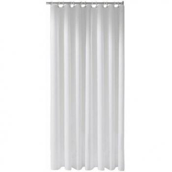 Rideau de douche en anthracite 1800 x 3000 mm, 16 œillets
