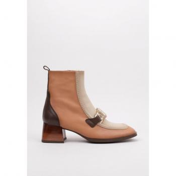 Botins CHARLIZE-4-I23 Femininos em Couro