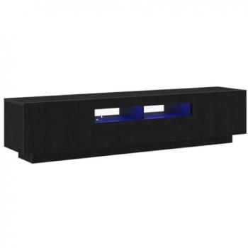 Mueble de Televisión Dual Negro Vidaxl 180×35×40 cm