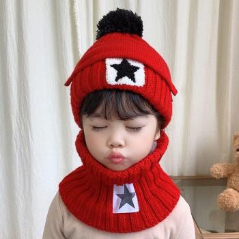 3-Piece Kids Winter Hat Scarf and Mask Set for Outdoor Activities