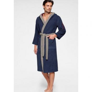KangaROOS Hotelbademantel »Henry«, bequem und stylisch, S-3XL