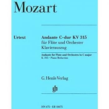 Andante C-Dur KV 315 Fl Orch. Flöte, Klavier