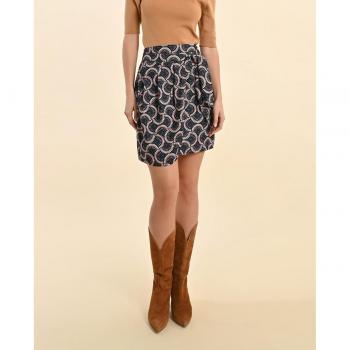 Estilo Molly Bracken Falda con Lazada