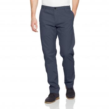 Dockers Washed Khaki Tapered-Stretch Twill, Pantalones Slim para Hombre, Azul
