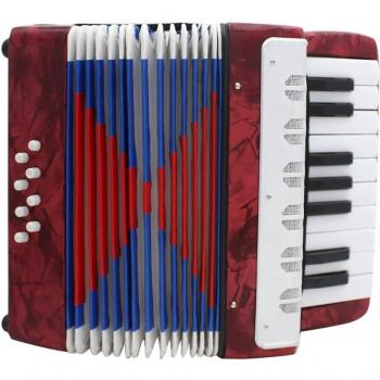 Mini Acordeón Festivo 17 Teclas para Principiantes