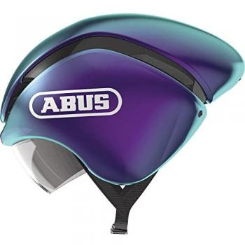 Casco da corsa Abus GameChanger TT Flip Flop Purple, aerodinamico e ventilato, taglia M (54-58 cm)