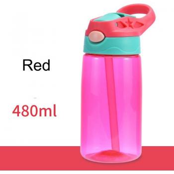 Bouteille d'eau pour bébé avec couvercle à paille 480 ml