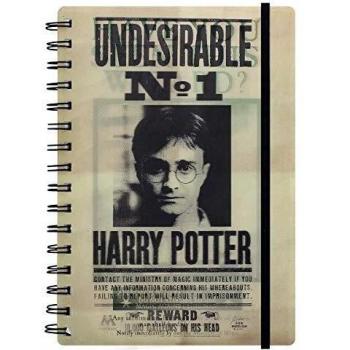 Carnet de bordures 3D Sirius & Harry – A5 Crème, Harry Potter