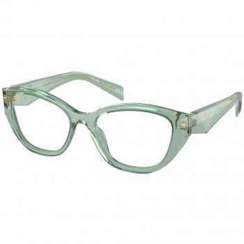 Prada PR 21ZV 11R1O1 53 Lentes Recetadas Para Mujer Verdes