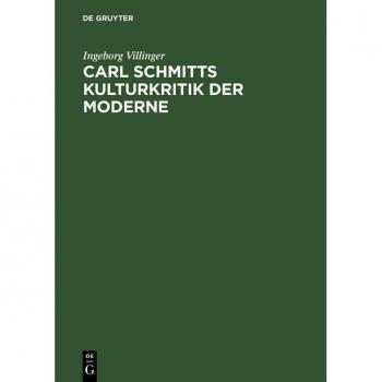 Vitalsource Technologies, Inc. Carl Schmitts Kulturkritik Der Moderne